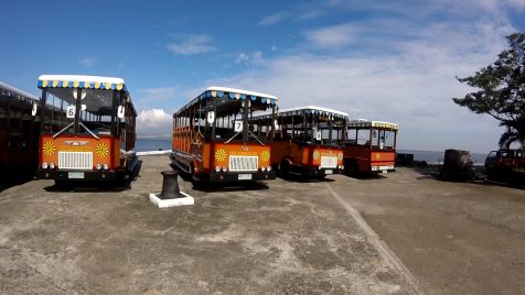 Bus ride Corregidor
