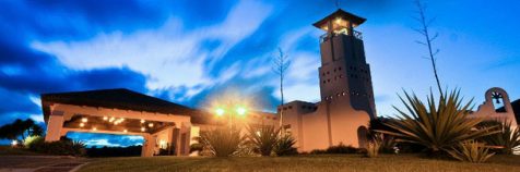 Splendido Taal Golf and Country Club Clubhouse night view