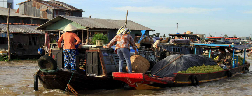 Ho Chi Minh - Vietnam Tour - Cai Be Floating Market