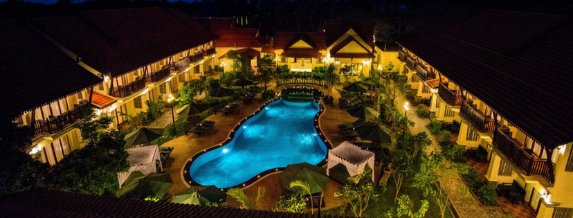 Siem Reap - Cambodia Tour Accommodation - Spring Palace Resort Hotel & Restaurant