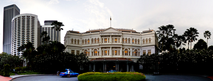 Singapore Night Tour - Raffles Hotel