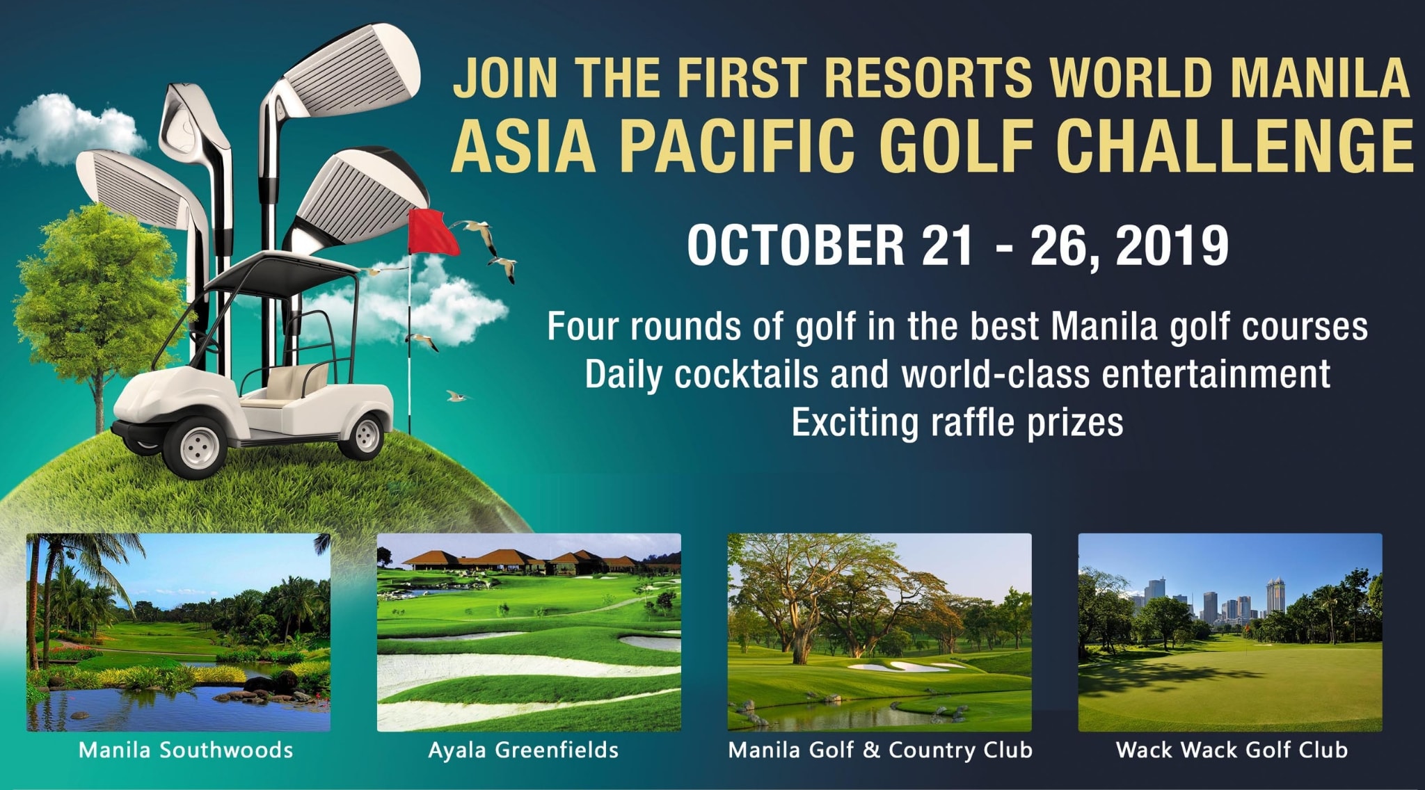 2019 Resorts World Manila Asia Pacific Golf Challenge Golf Tournament