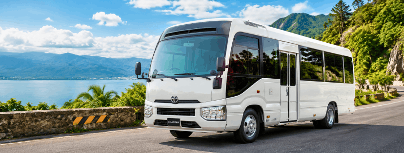 Coaster Rental with driver Dumaguete city