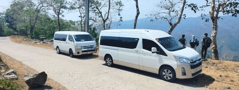 Dumaguete City Car and Van Rental with driver
